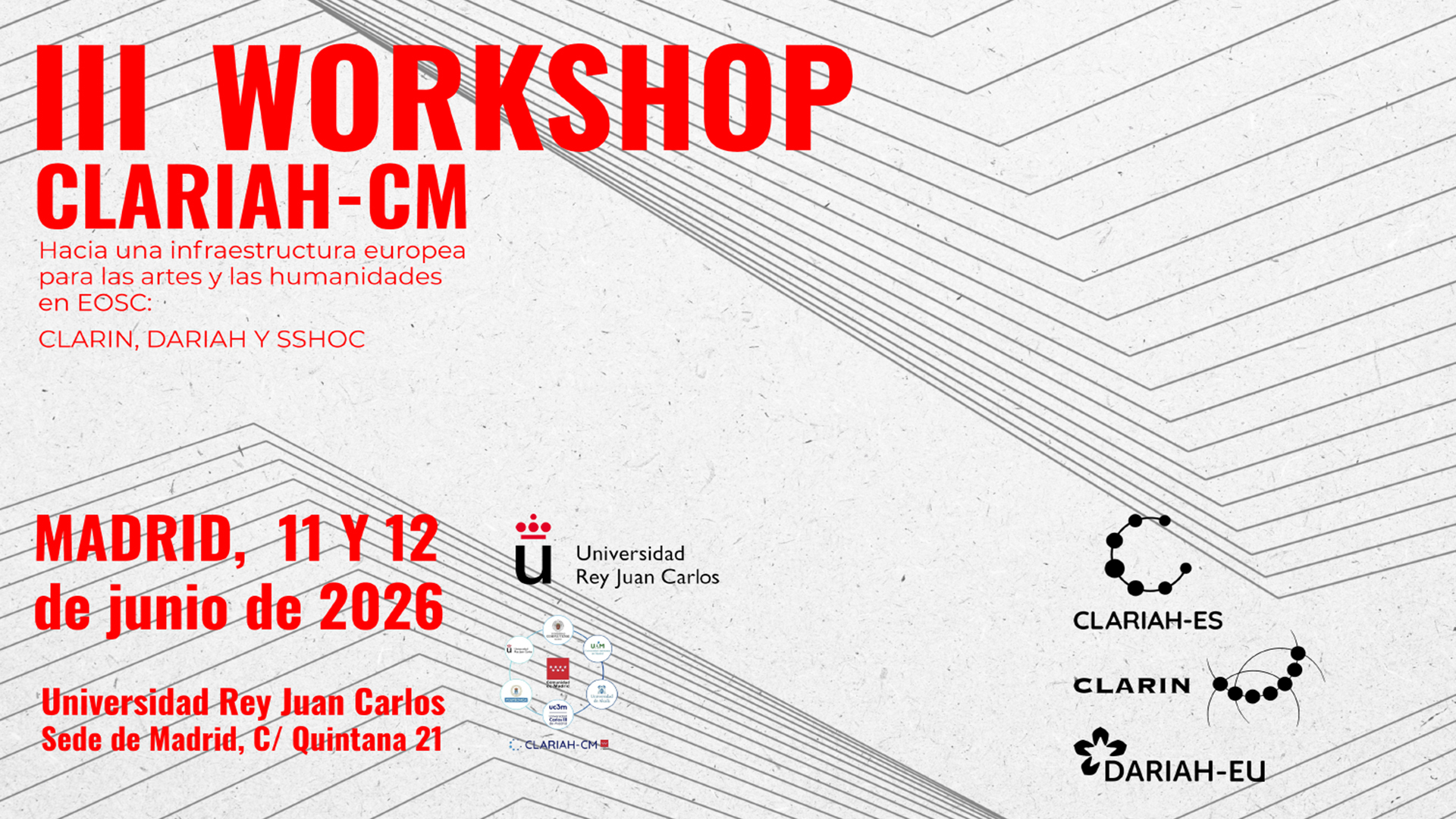 III Workshop CLARIAH-CM